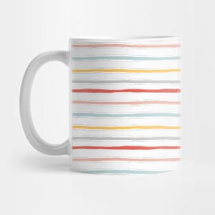 Small colored lines Mug